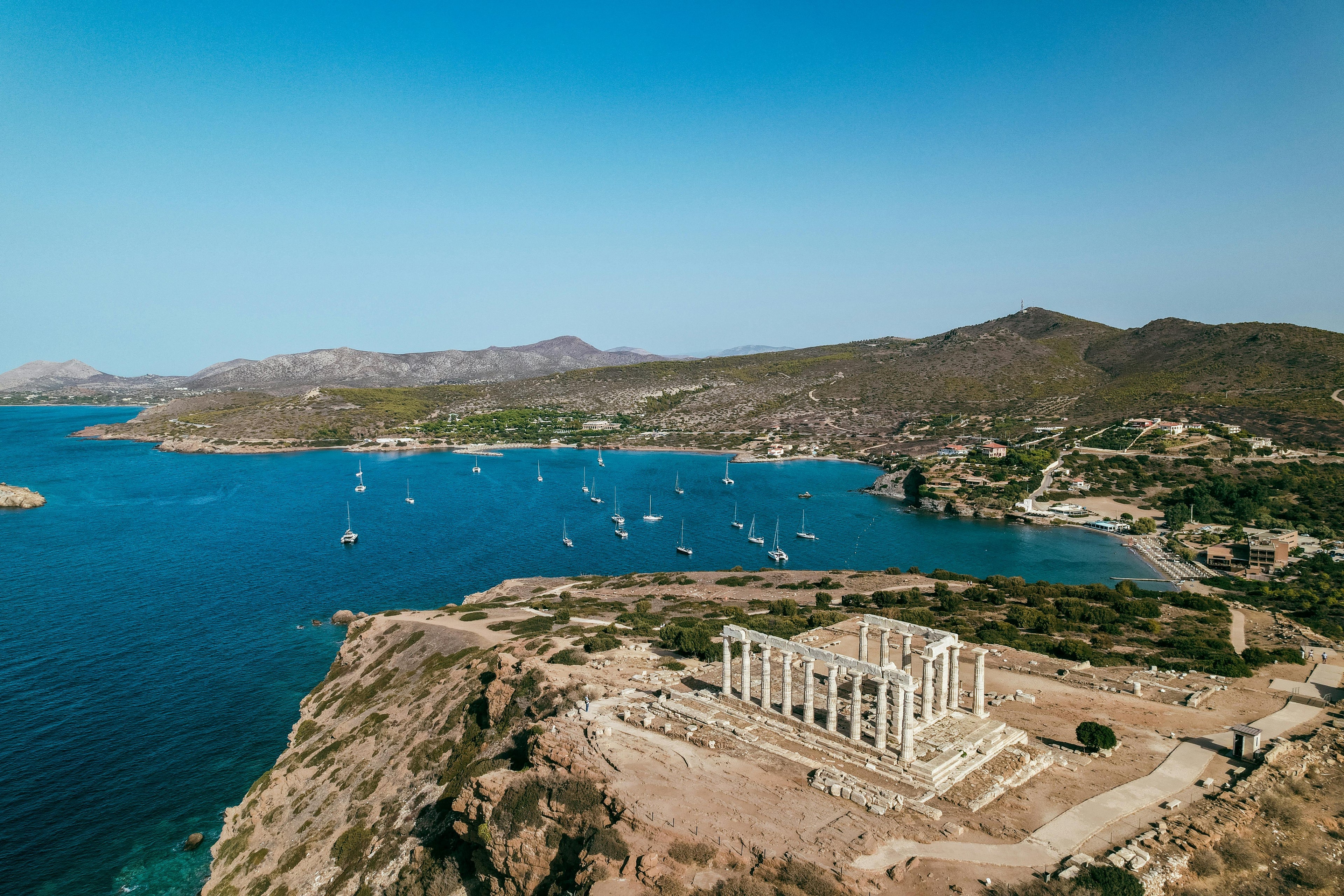 From Athens: Temple of Poseidon & Sounion Cape Half Day Private Tour