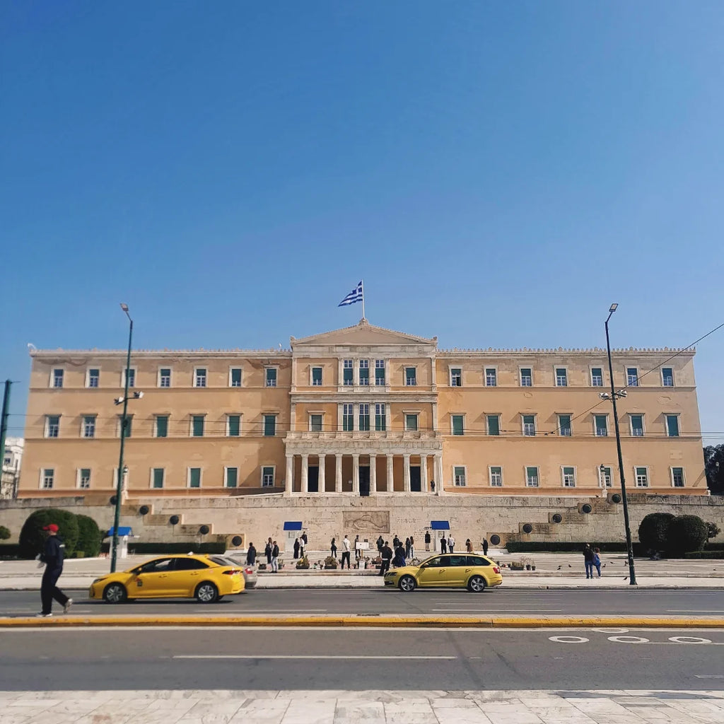From Piraeus Port to Athens Highlights and Plaka