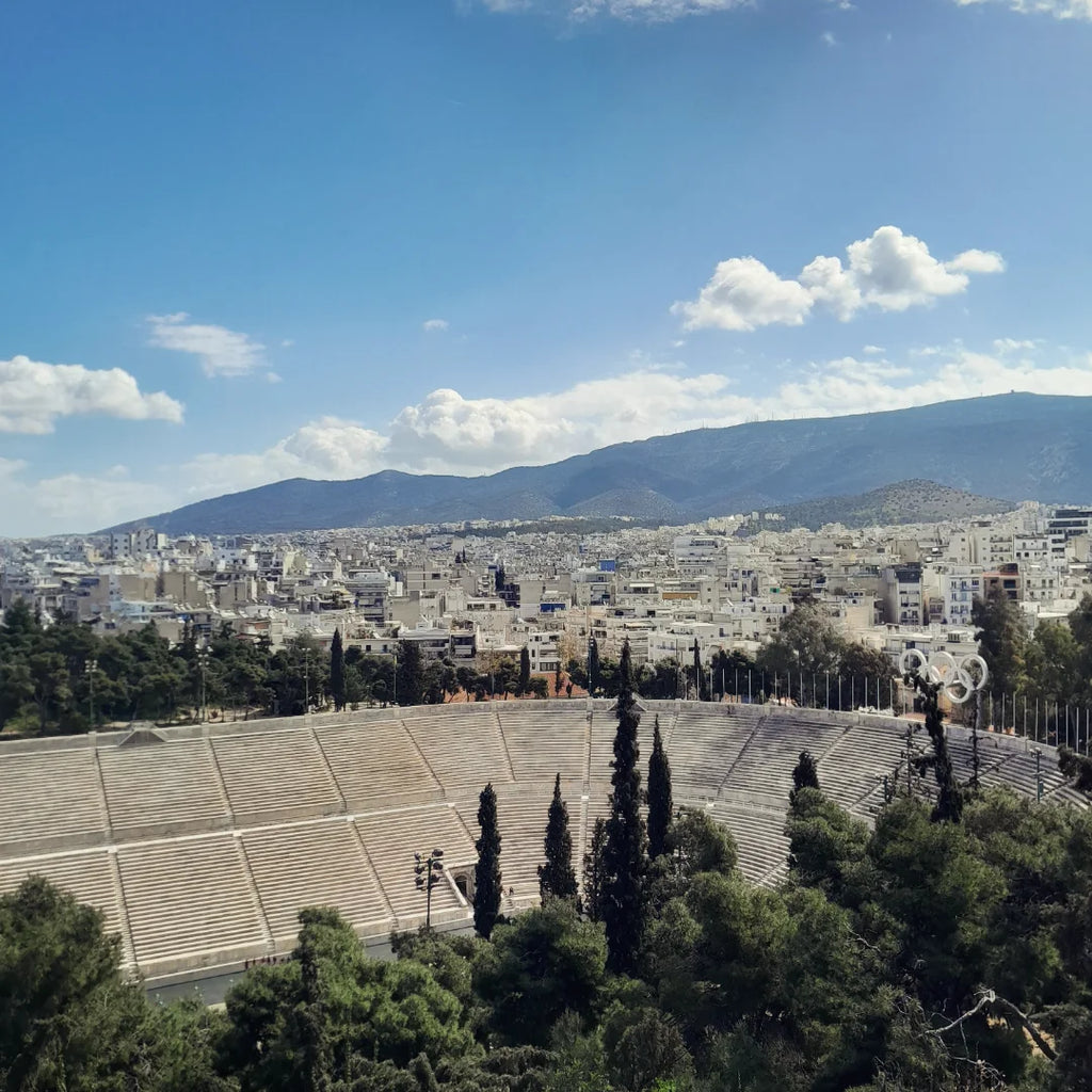 Athens Across the Ages: Panathenaic Stadium, National Garden, Syntagma & local cafe!